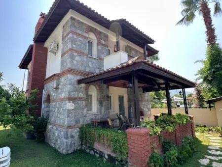 3 In 1 Independent Stone Villa In Dalyan In Mugla For Sale Or Swap With Field