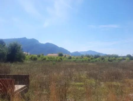 1000 M2 Land For Rent On The Street In Ortaca Dalyan Neighborhood