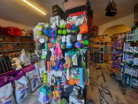 Muğla Ortaca Dalyan Center Devren Rent 200 M2 Petshop Shop