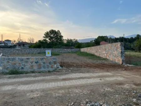 Detached 1000 M2 Construction License Ready Land For Sale In Köyceğiz Beyobası