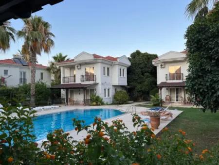 3 1 Detached Villas With Communal Pool In Muğla Ortaca Dalyan Center For Sale