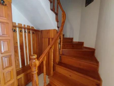 On A 1.000 M2 Plot In Muğla Okçular, 200 M2, 4 In 1 Furnished Duplex For Rent