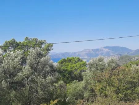 Ortaca Gökbelde Lake And Sea View Detached Title Deed For Sale 650M2 Land For Sale