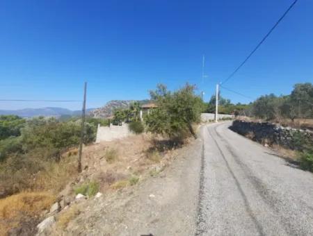 Ortaca Gökbelde Lake And Sea View Detached Title Deed For Sale 650M2 Land For Sale