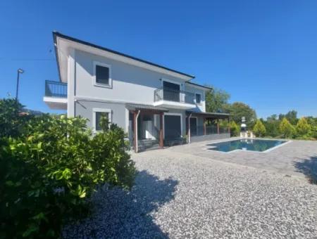 Muğla Ortaca Okçular 4 1 Fully Furnished New Villa With Swimming Pool For Rent