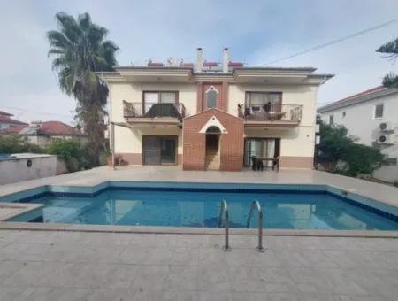 2 1 Ground Floor Apartments With Communal Pool In Muğla Dalyan For Sale
