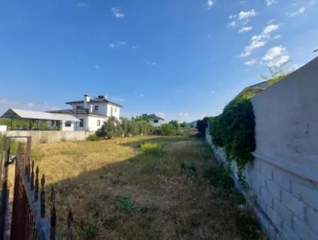 500 M2 Detached Land And 250 M2 Construction Rights Are For Sale In Muğla Ortaca Okçular