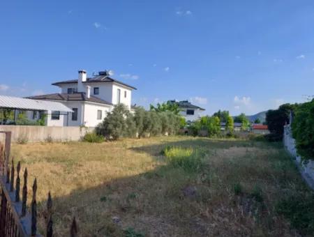 500 M2 Detached Land And 250 M2 Construction Rights Are For Sale In Muğla Ortaca Okçular