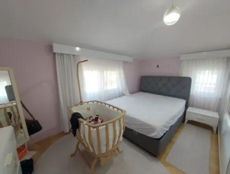 A House With 4 1 And 3 1 Swimming Pools On 645 M2 Land In Ortaca Kemaliye Is For Sale Or Exchange.