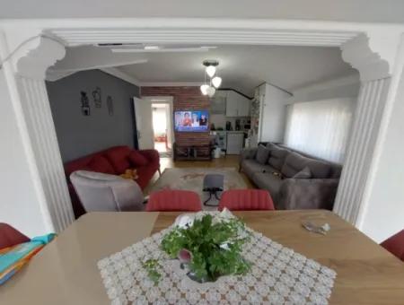 A House With 4 1 And 3 1 Swimming Pools On 645 M2 Land In Ortaca Kemaliye Is For Sale Or Exchange.