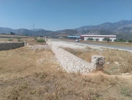 Land For Sale In Seydikemer Blowing Zero On The Main Road