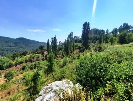 Köycegiz Yayla, Agla Village For Sale Detached Land Suitable For Investment With Lake View