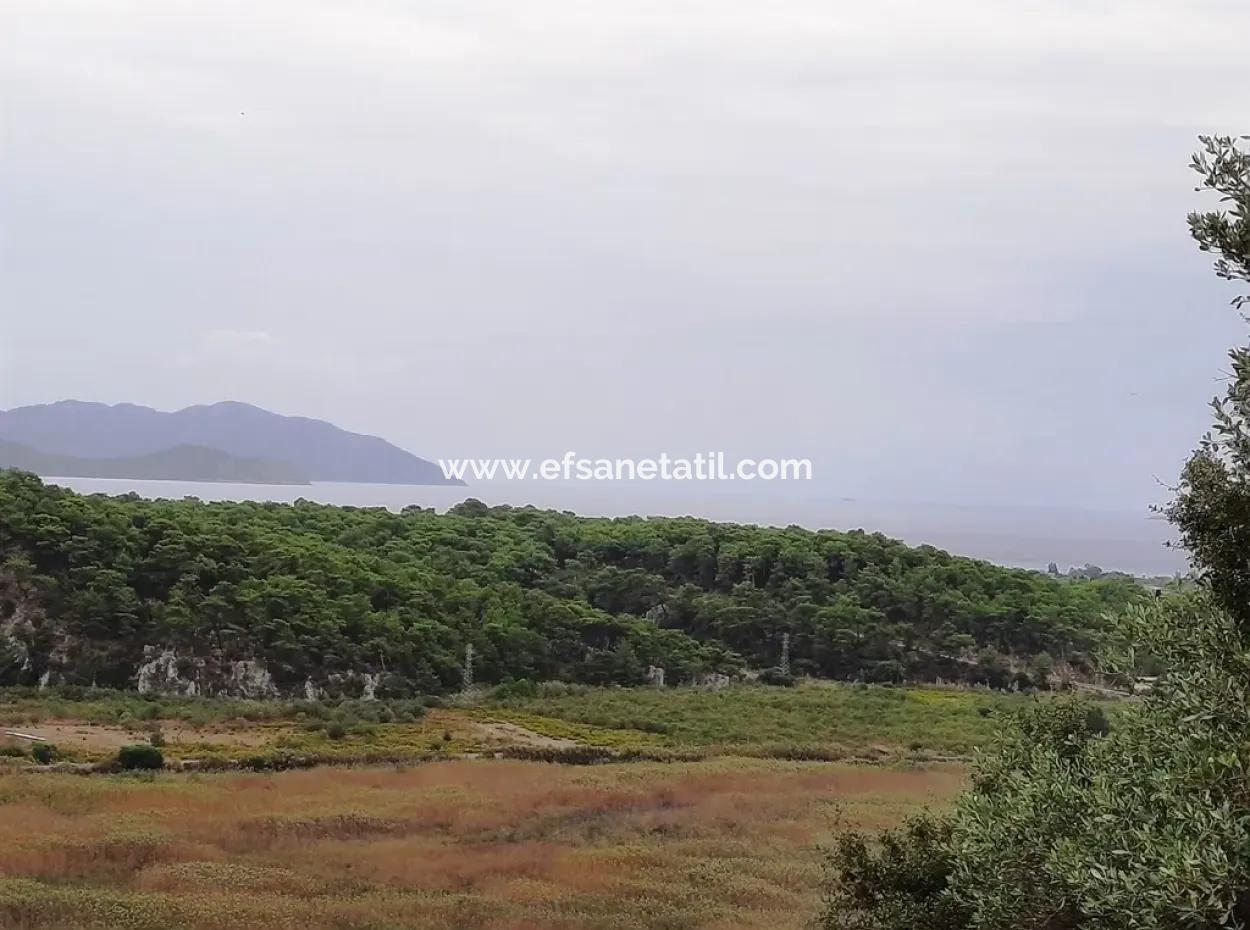 Muğla Ortaca Sarıgermede 880 M2 Full Deniz Ve Doğa Manzaralı Arsa Satılık