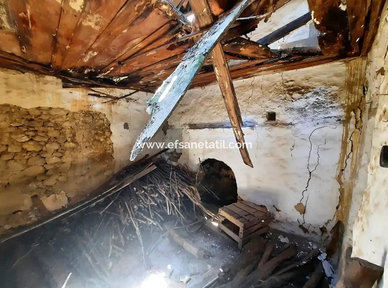 Muğla Ula Ataköyde Satılık Kelepir 725 M2 İmarlı Arsa Ve Köy Evi