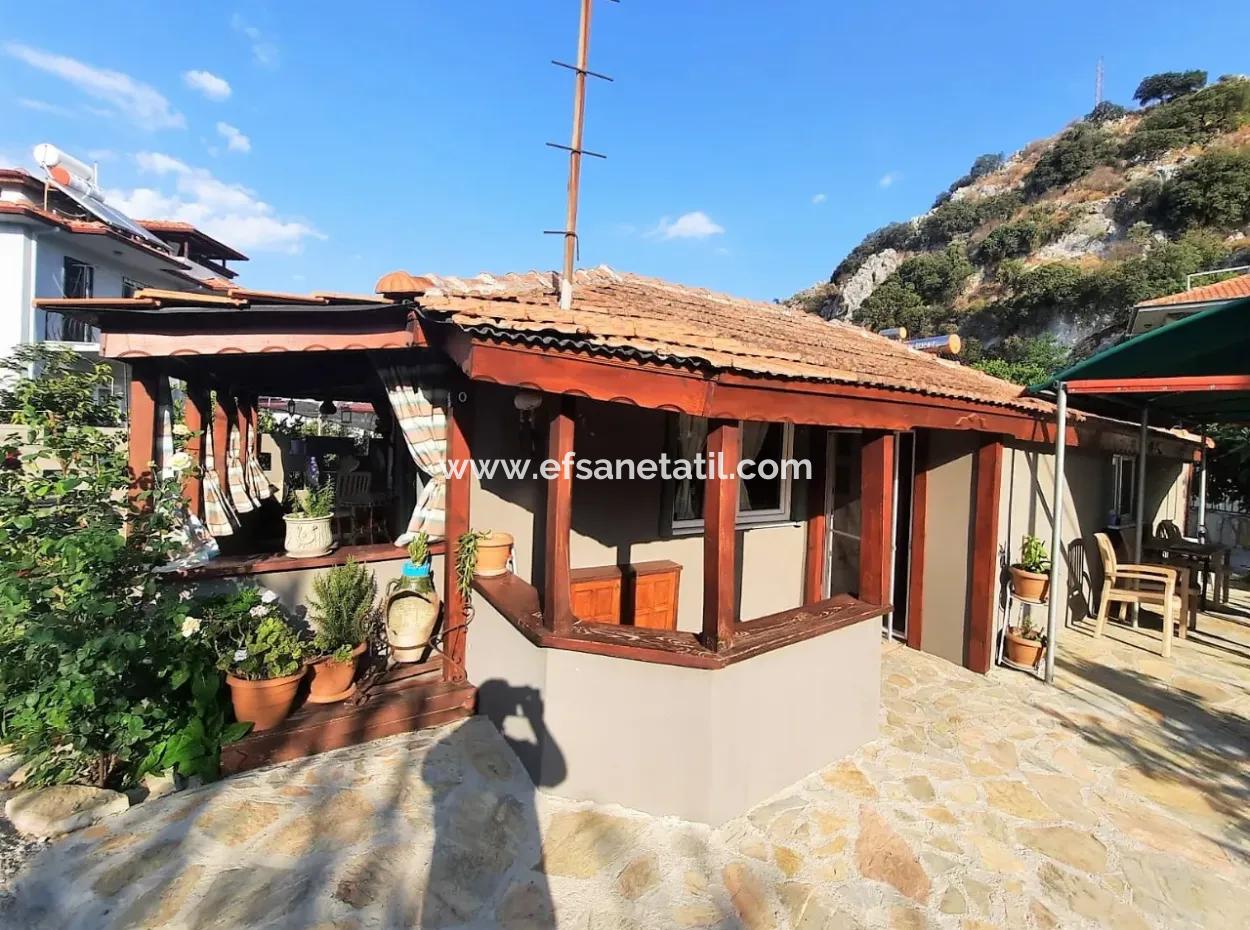 Muğla Ortaca Dalyanda Satılık Kelepir 1+1 Eşyalı Müstakil Ev