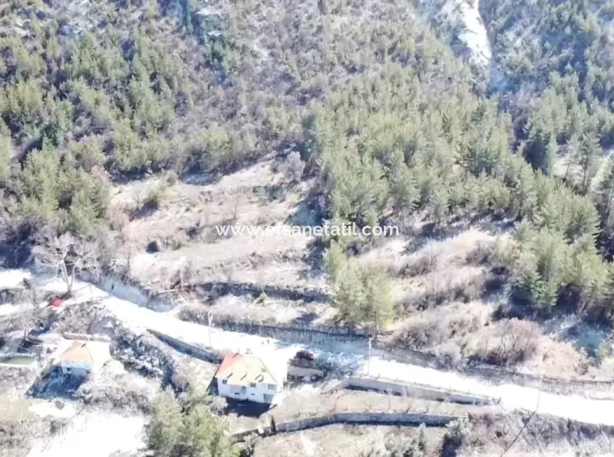 Denizli Çameli Ericekte 5058 M2 Asfalt Kenarı Tarla Satılık