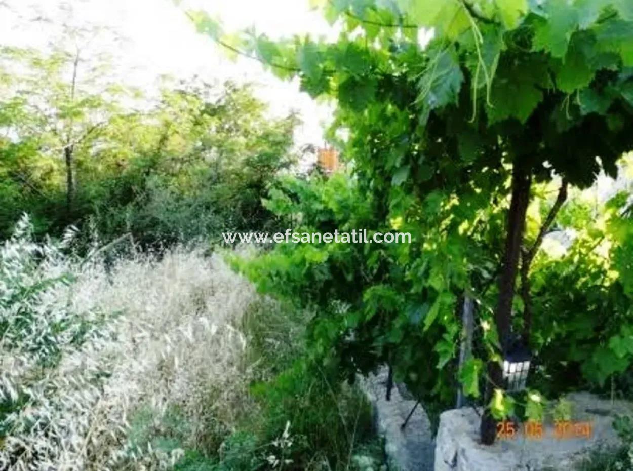 Muğla Fethiye Eldirekte 600 M2 Deniz Manzaralı Bahçe Satılık