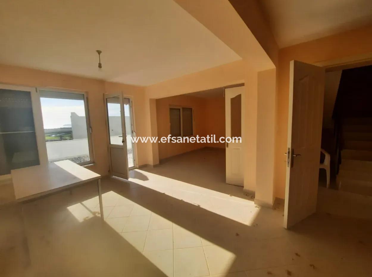Dalamanda Deniz Manzaralı Eşyasız 140 M2 Dubleks Kiralık