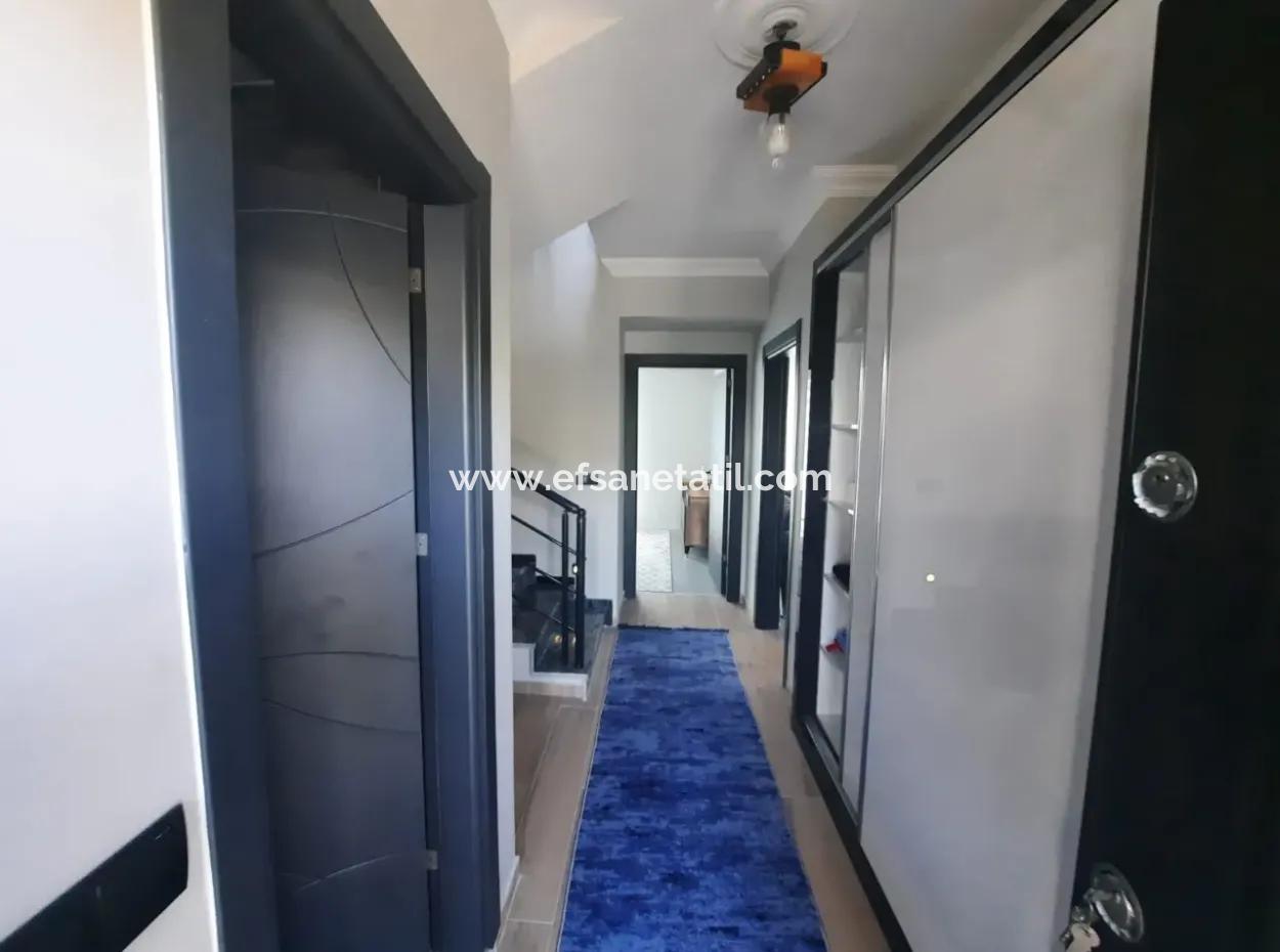 Ortaca Çaylıda 290 M2 Arsada Yüzme Havuzlu, Eşyalı, 4+1 Sıfır Dubleks Satılık