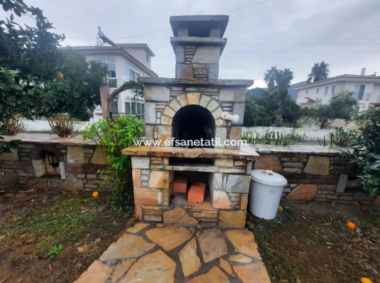 Dalyanda Müstakil 500 M2 Arsada 150 M2 4+1 Eşyalı Dubleks Yıllık Kiralık