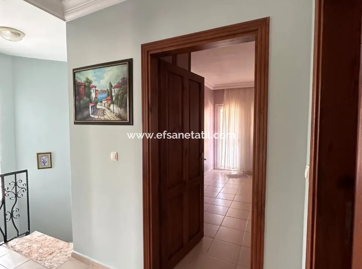 Muğla Dalyan Da 6 Villalık Sitede 3+1  Bağımsız  Eşyalı Taş Villa Kiralık