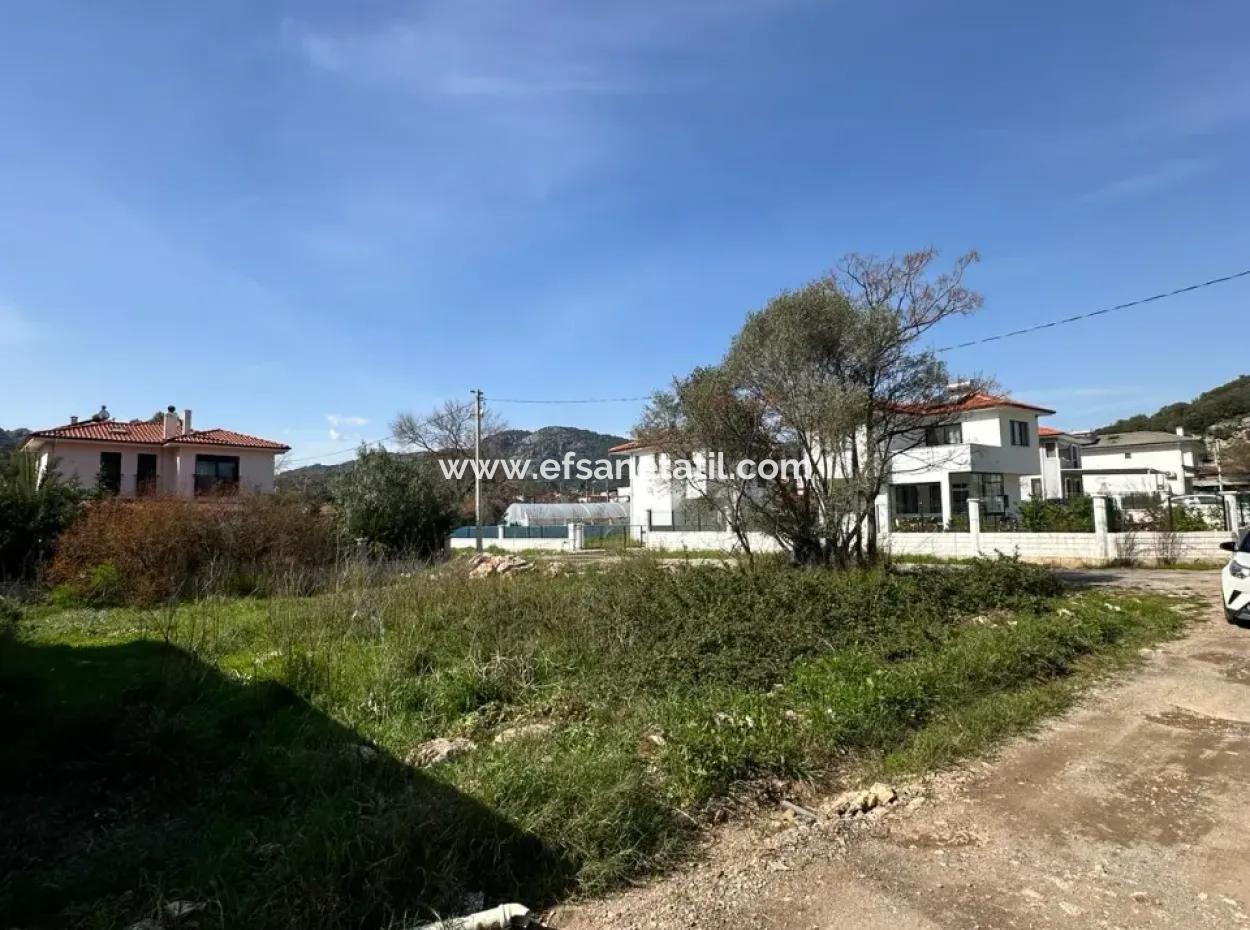 Ortaca Mergenlide Konut İmarlı 415 M2 Müstakil Arsa Satılık