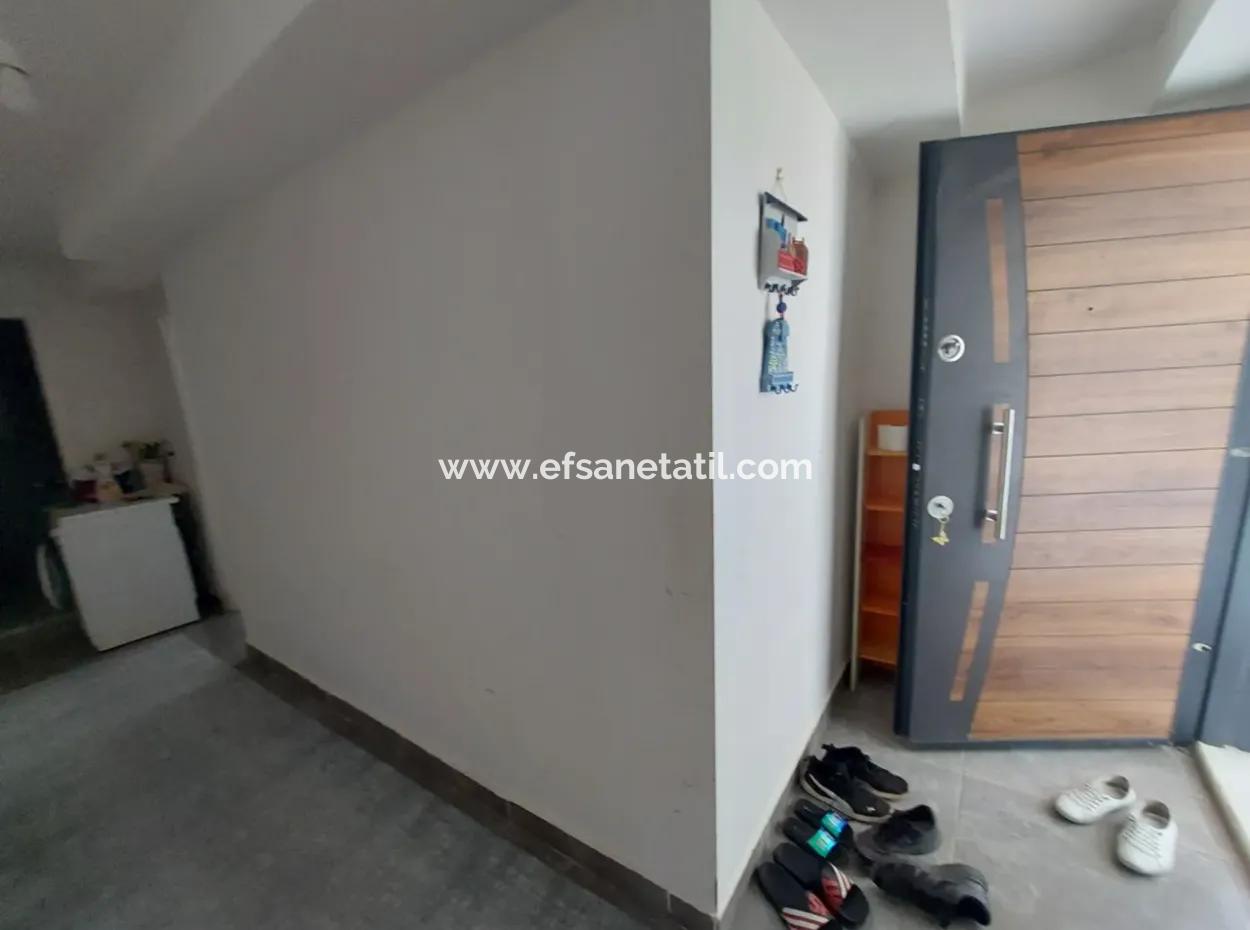 Muğla Okçularda Eşyalı, Bahçeli 1+1 Kiralık