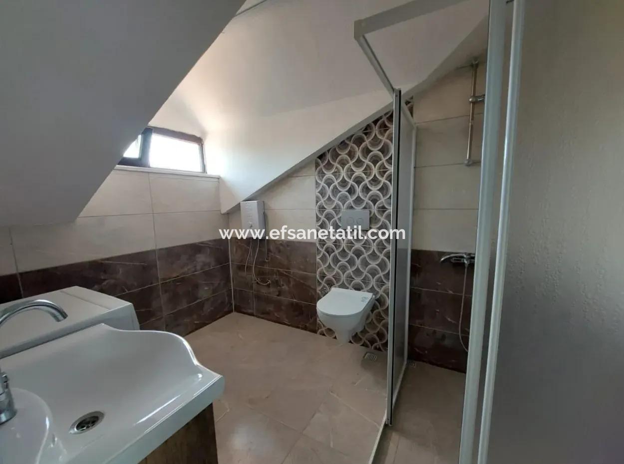 Muğla Ortaca Dalyanda Eşyalı 1+1 Sıfır  Çatı Katı Kiralık