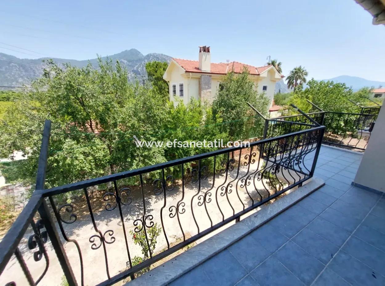 Muğla Ortaca Dalyan’da 3+1 Eşyasız Dubleks Villa Kiralık