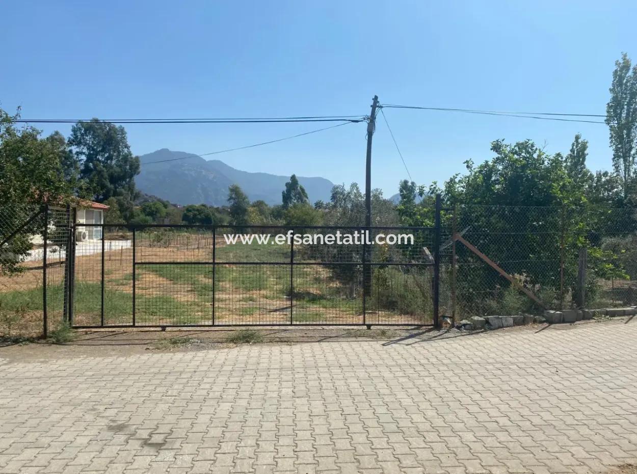 Köyceğiz Çandır Dalyan Kanalına Sıfır 3210 M2 Arazi Satılık