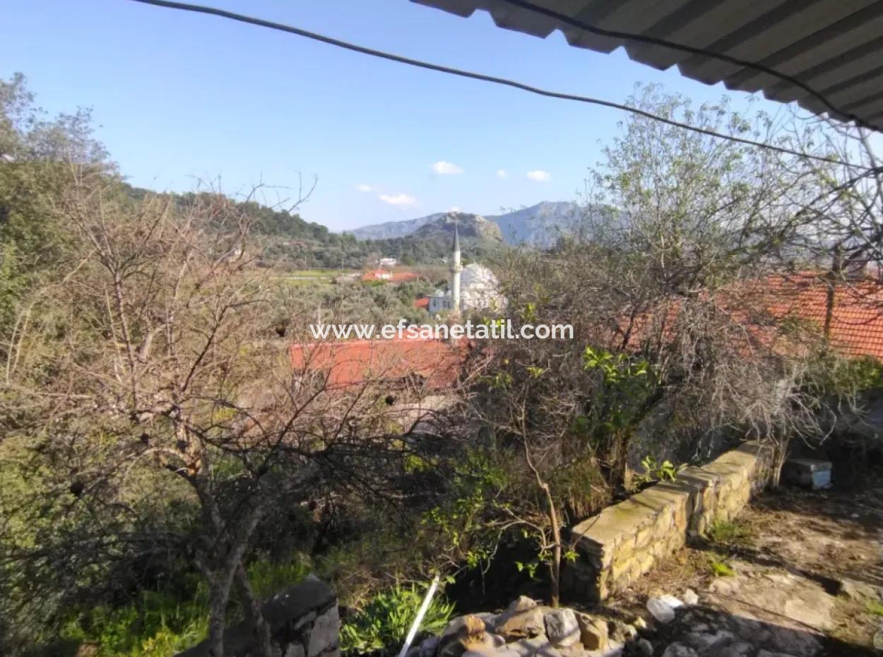 Muğla Köyceğiz Çandırda 283 M2 Arazide 81 M2 Köy Evi Kiralık