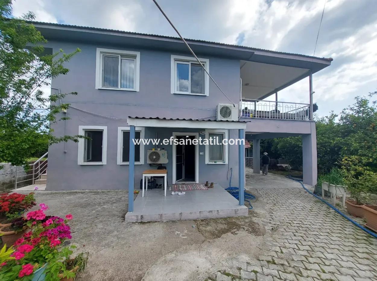 Köyceğiz Çandırda Giriş Katı Eşyalı 50 M2, 1+1 Ev Kiralık