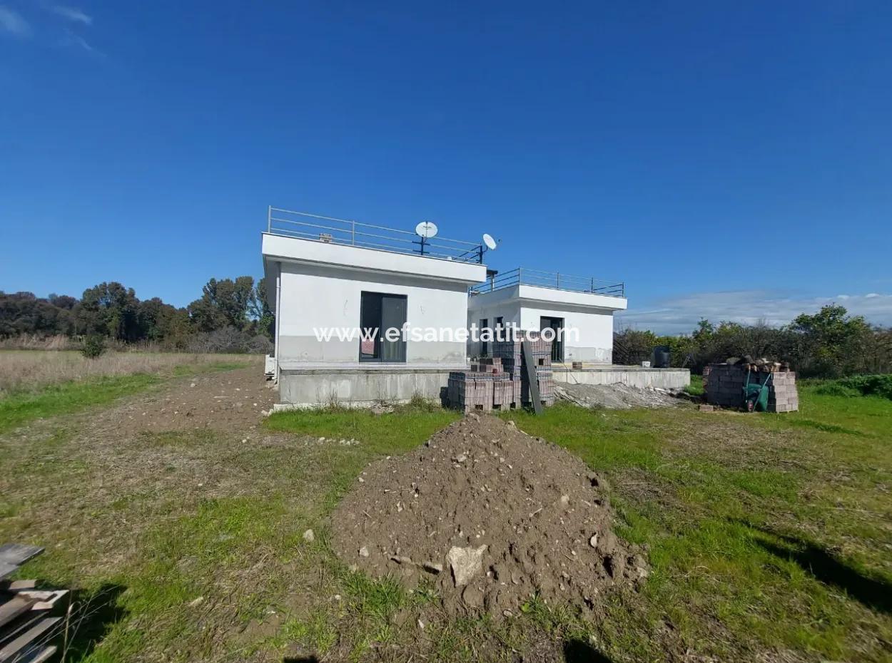 Ortaca Okçular Dağ Ve Doğa Manzaralı  2.000 M2 Arsada, 4+1 200 M2 Müstakil Ev Satılık