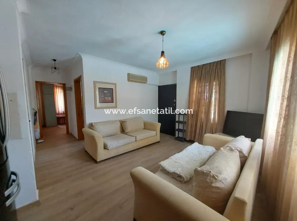 Mugla Dalyanda Yüzme Havuzlu 70M2, 2 + 1, Eşyalı Giriş Kat Daire Satılık