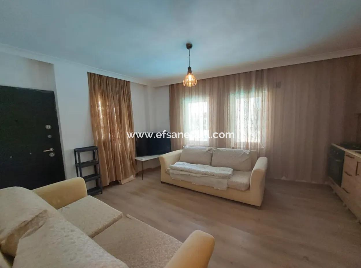 Mugla Dalyanda Yüzme Havuzlu 70M2, 2 + 1, Eşyalı Giriş Kat Daire Satılık