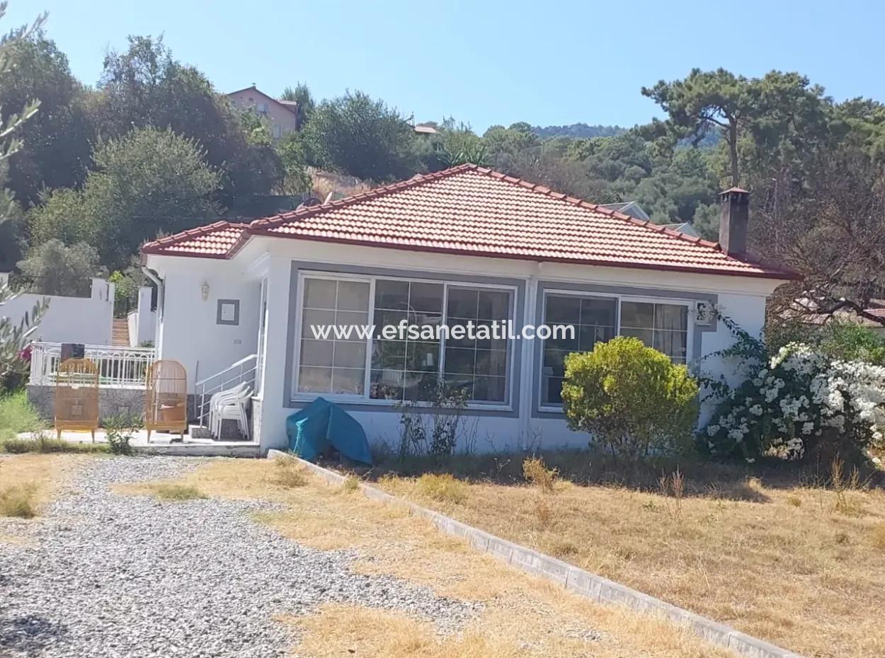 Köyceğiz Çandır’da 2+1 Eşyasız Geniş Müstakil Ev Yıllık Kiralık