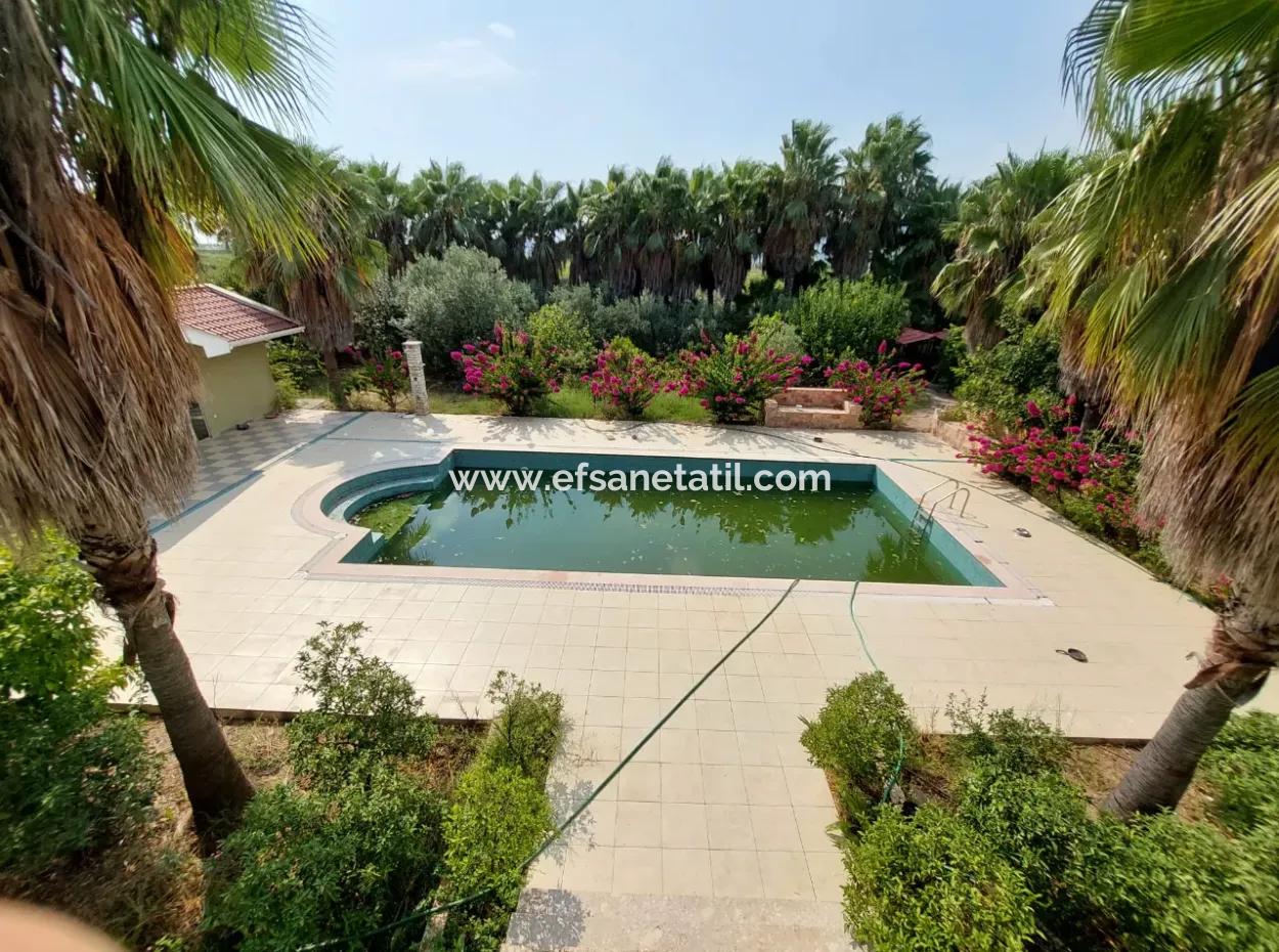 Muğla Dalyan’da Turizm Yatırımına Uygun 3.500 M² Arazide Evler Satılık