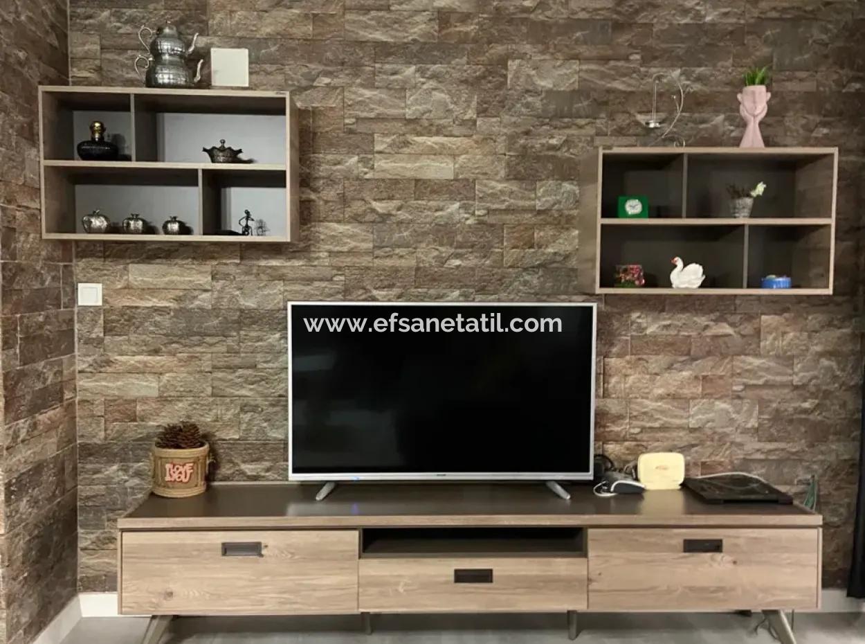 Ortaca Ekşiliyurt Yüzme Havuzlu 700 M2 Arsada 2+1 Eşyalı Daire Kiralık