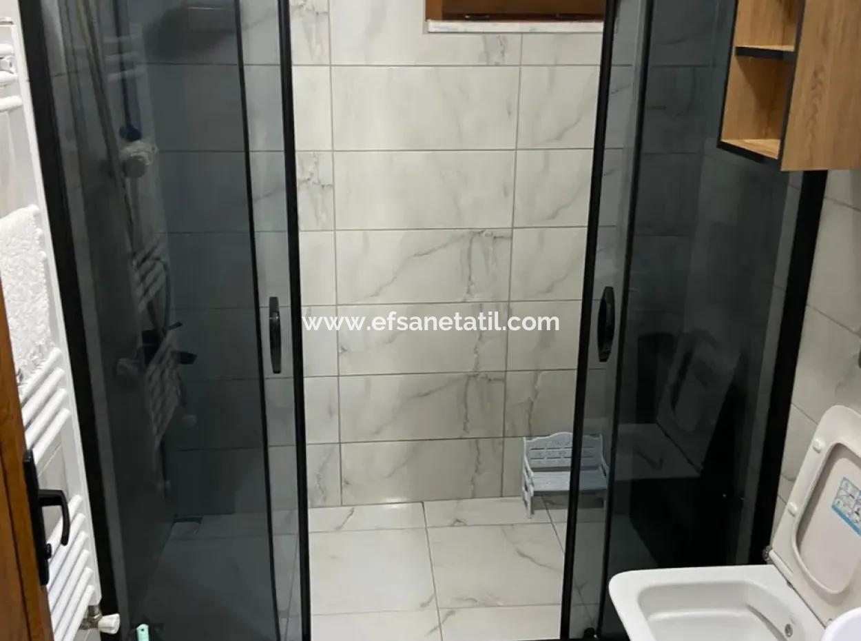 Ortaca Ekşiliyurt Yüzme Havuzlu 700 M2 Arsada 2+1 Eşyalı Daire Kiralık