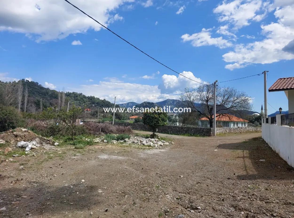 Muğla Köyceğiz Çandır Merkezde 1 000 M2 Arazi Satılık