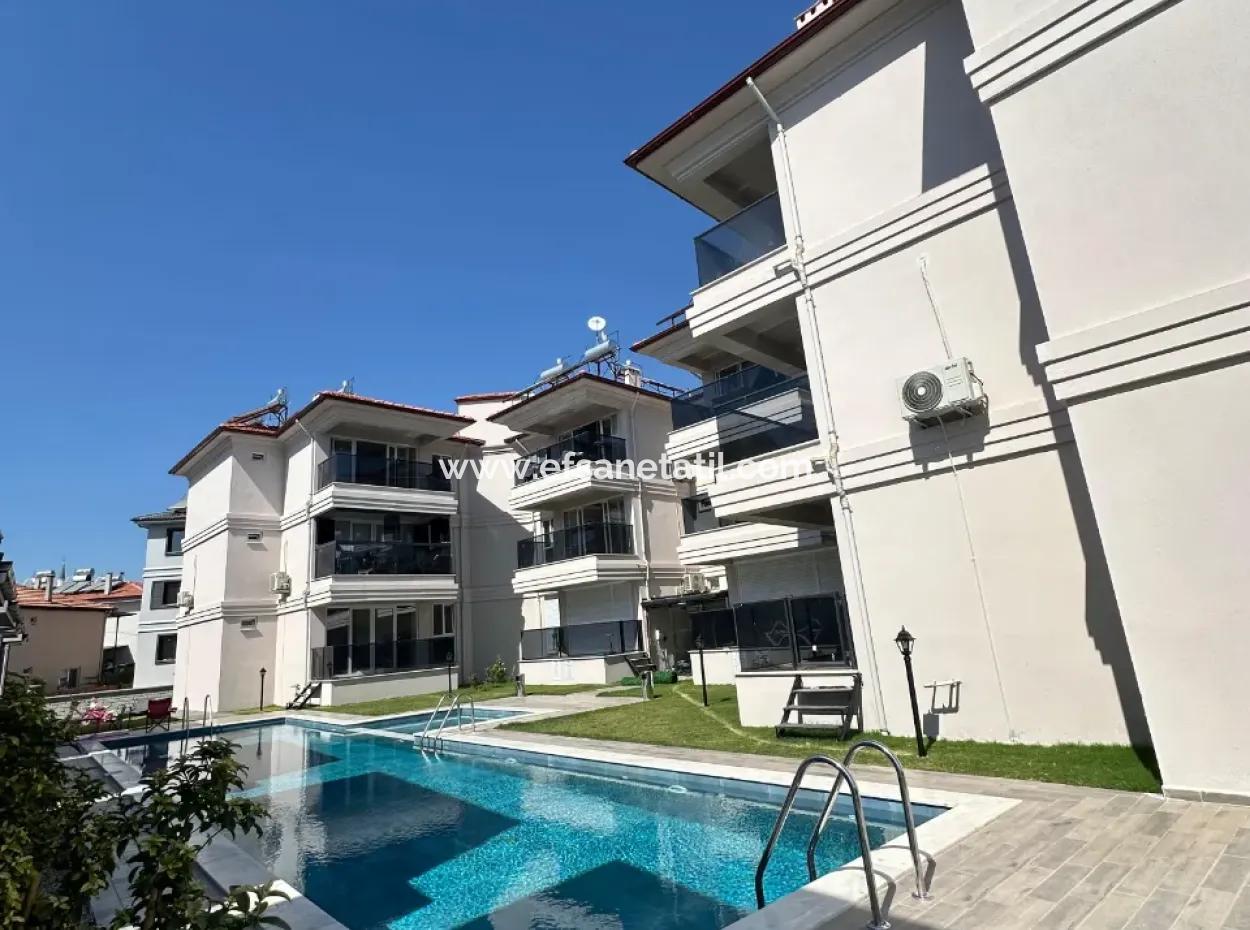 Ortaca Karaburunda  Site İçi 3+1 Havuzlu Daire Kiralık