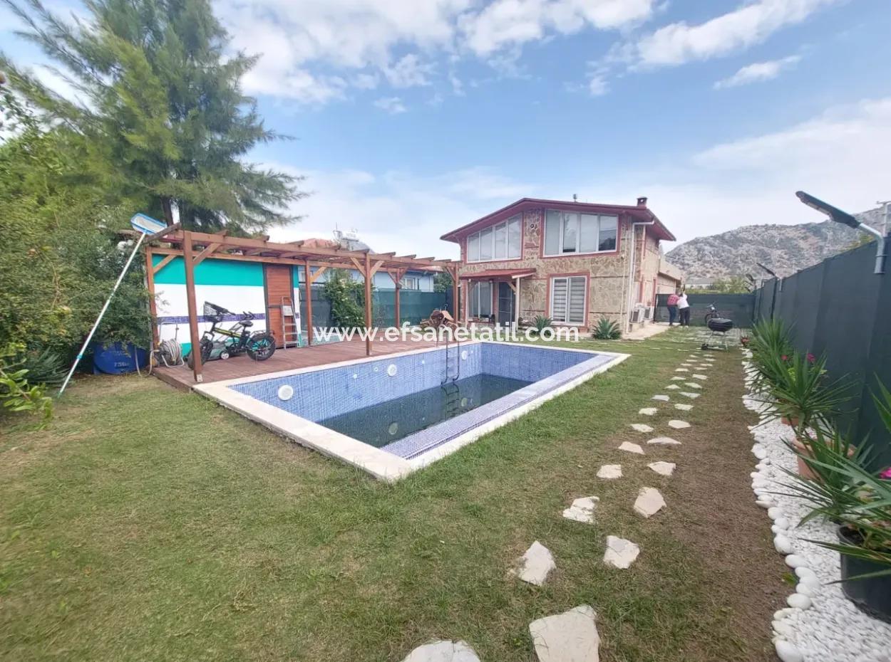Mugla Dalyan Da 350 M2 Arsada 3+1 Eşyalı Dubleks Sezonluk Kiralık