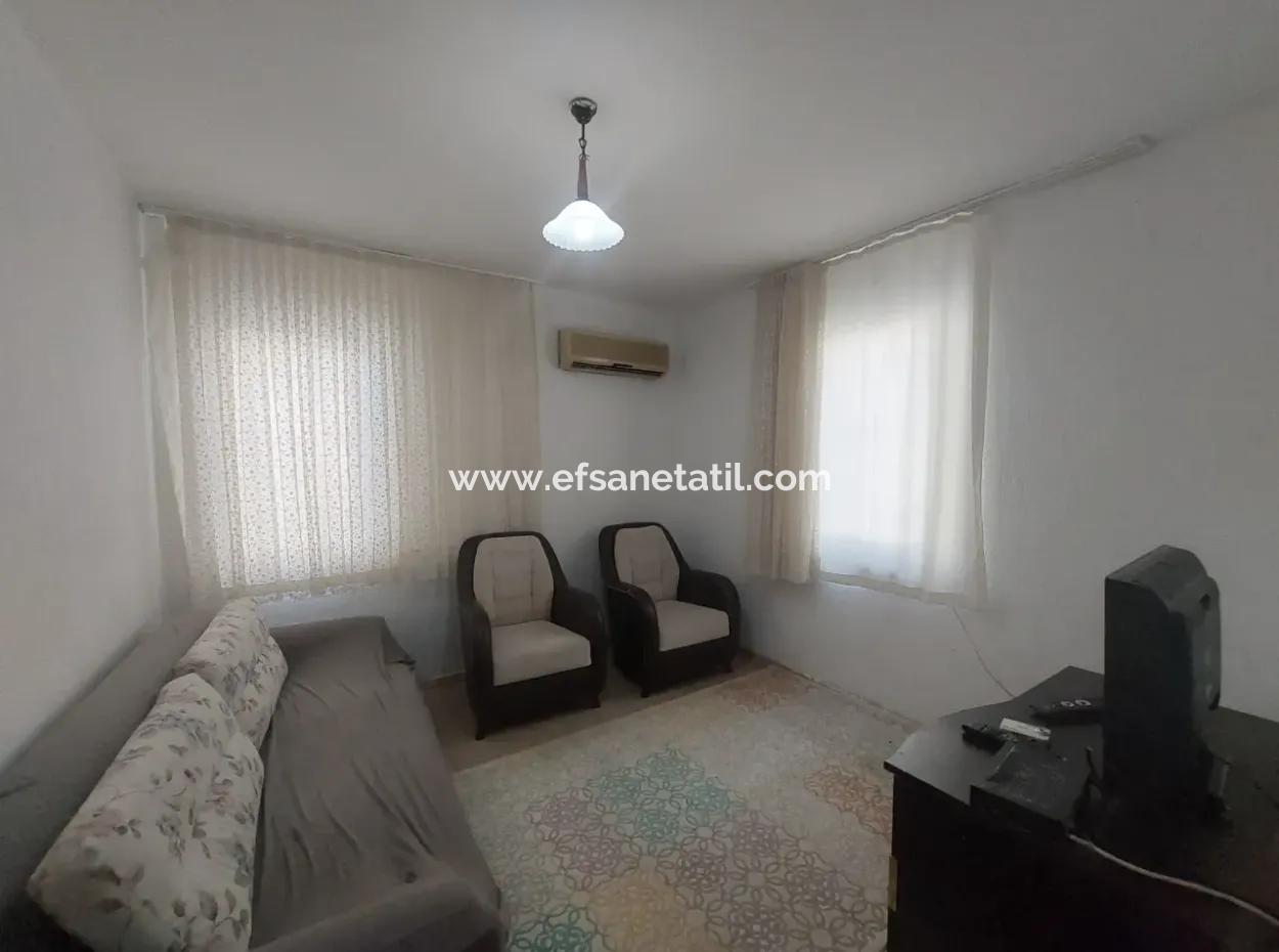 Ortaca Dalyan 1+1 Eşyalı Veya Eşyasız Kiralık Giriş Kat Bahçeli Daire