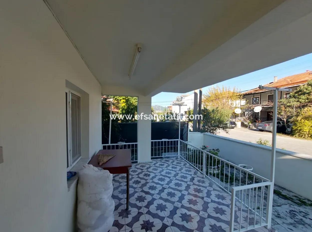 Ortaca Dalyanda 2+1, Eşyasız Giriş Katı Daire Kiralık