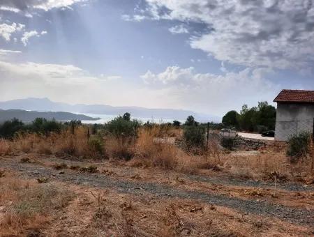 Köyceğiz Zeytinalanında Satılık Göl Manzaralı Müstakil Arazi