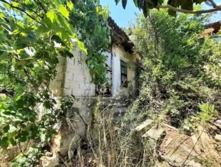Muğla Ula Ataköyde Satılık Kelepir 725 M2 İmarlı Arsa Ve Köy Evi