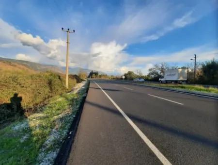Muğla Köyceğiz Döğüşbelen De Ana Yola Sıfır 7.000 M2 Arazi Satılık