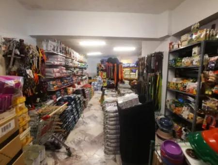 Muğla Ortaca Dalyan Merkezde Devren Kiralık 200 M2 Petshop Dükkânı