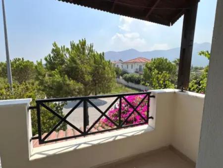 Muğla Dalyan Da 6 Villalık Sitede 3+1  Bağımsız  Eşyalı Taş Villa Kiralık