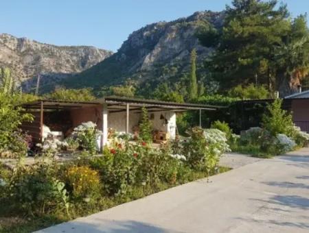 Muğla, Ortaca, Okçularda 1 200 M2 Arazide Prefabrik Ev Satılık